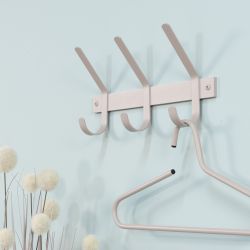 Spinder Design Dexter 3 wandkapstok - silky taupe