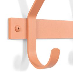 Spinder Design Dexter 5 wandkapstok - clay terra