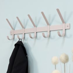 Spinder Design Dexter 5 wandkapstok - silky taupe