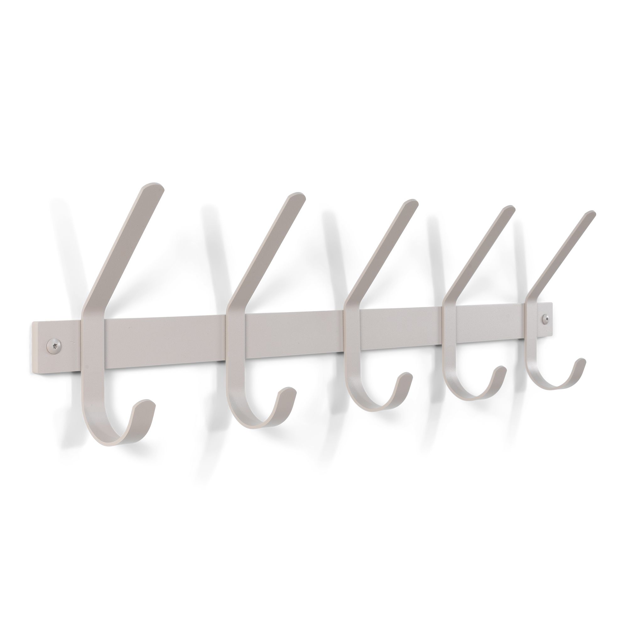 Spinder Design Dexter 5 wandkapstok - silky taupe