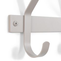 Spinder Design Dexter 5 wandkapstok - silky taupe