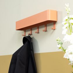 Spinder Design Dax Play 5 wandkapstok - clay terra