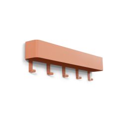 Spinder Design Dax Play 5 wandkapstok - clay terra