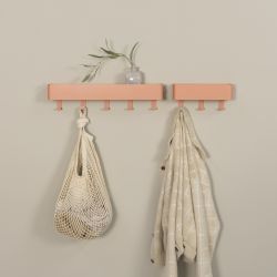 Spinder Design Dax Play 5 wandkapstok - clay terra