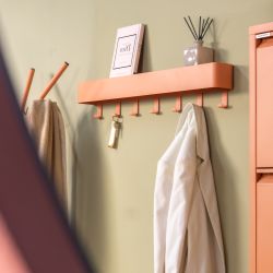 Spinder Design Dax Play 7 wandkapstok - clay terra