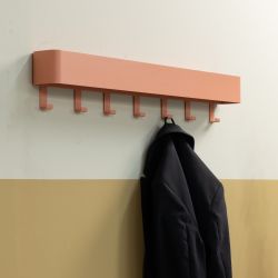 Spinder Design Dax Play 7 wandkapstok - clay terra