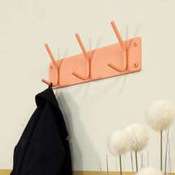 Spinder Design Fusion 3 wandkapstok - clay terra