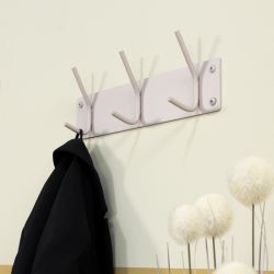 Spinder Design Fusion 3 wandkapstok - silky taupe