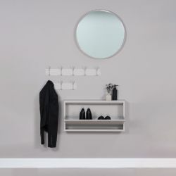 Spinder Design Fusion 3 wandkapstok - silky taupe