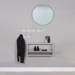 Spinder Design Fusion 5 wandkapstok - silky taupe