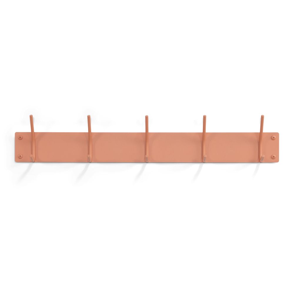 Spinder Design Fusion 5 wandkapstok - clay terra