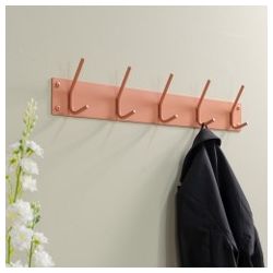 Spinder Design Fusion 5 wandkapstok - clay terra