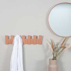 Spinder Design Angle 7 wandkapstok - clay terra