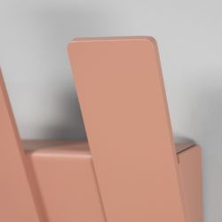 Spinder Design Angle 7 wandkapstok - clay terra