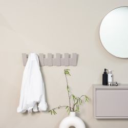 Spinder Design Angle 7 wandkapstok - silky taupe