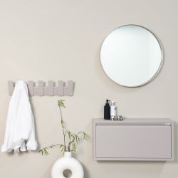 Spinder Design Angle 7 wandkapstok - silky taupe