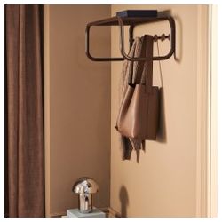 Spinder Design Retro wandkapstok - chocolate brown