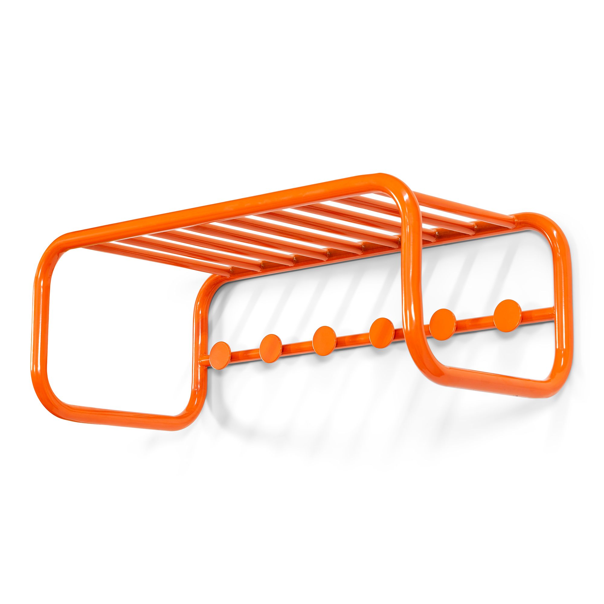 Spinder Design Retro wandkapstok - pure orange