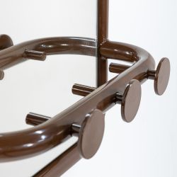 Spinder Design Retro spiegel60x35 - chocolate brown