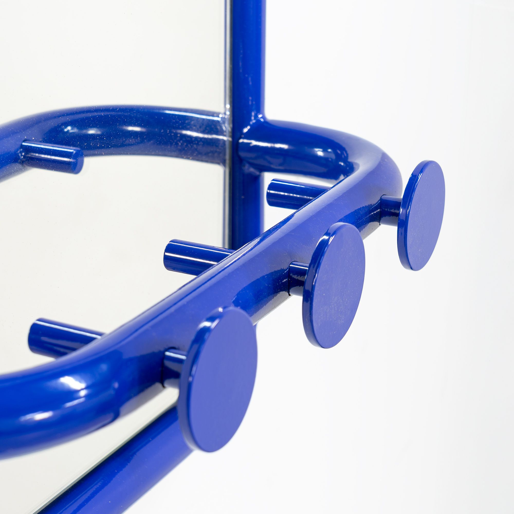 Spinder Design Retro spiegel 60x35 cm - ultramarine