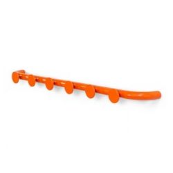 Spinder Design Retro 6 wandkapstok - pure orange