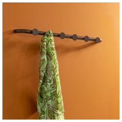 Spinder Design Retro 6 wandkapstok - chocolate brown