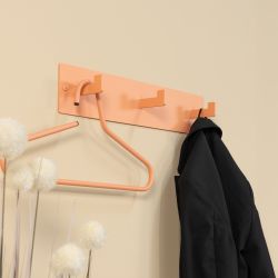 Spinder Design Leatherman 3 wandkapstok - clay terra