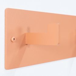 Spinder Design Leatherman 3 wandkapstok - clay terra