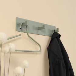 Spinder Design Leatherman 3 wandkapstok - dusty green