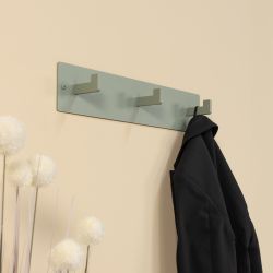 Spinder Design Leatherman 3 wandkapstok - dusty green