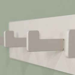 Spinder Design Leatherman 5 wandkapstok - silky taupe