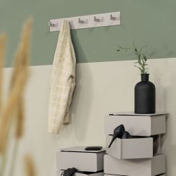 Spinder Design Leatherman 5 wandkapstok - silky taupe