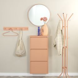 Spinder Design Leatherman 5 wandkapstok - clay terra