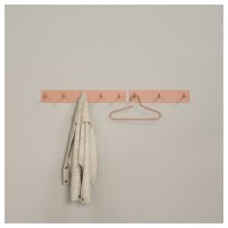 Spinder Design Leatherman 5 wandkapstok - clay terra