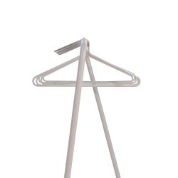 Spinder Design Hang-on kledinghangers (set van 5 stuks) - silky taupe