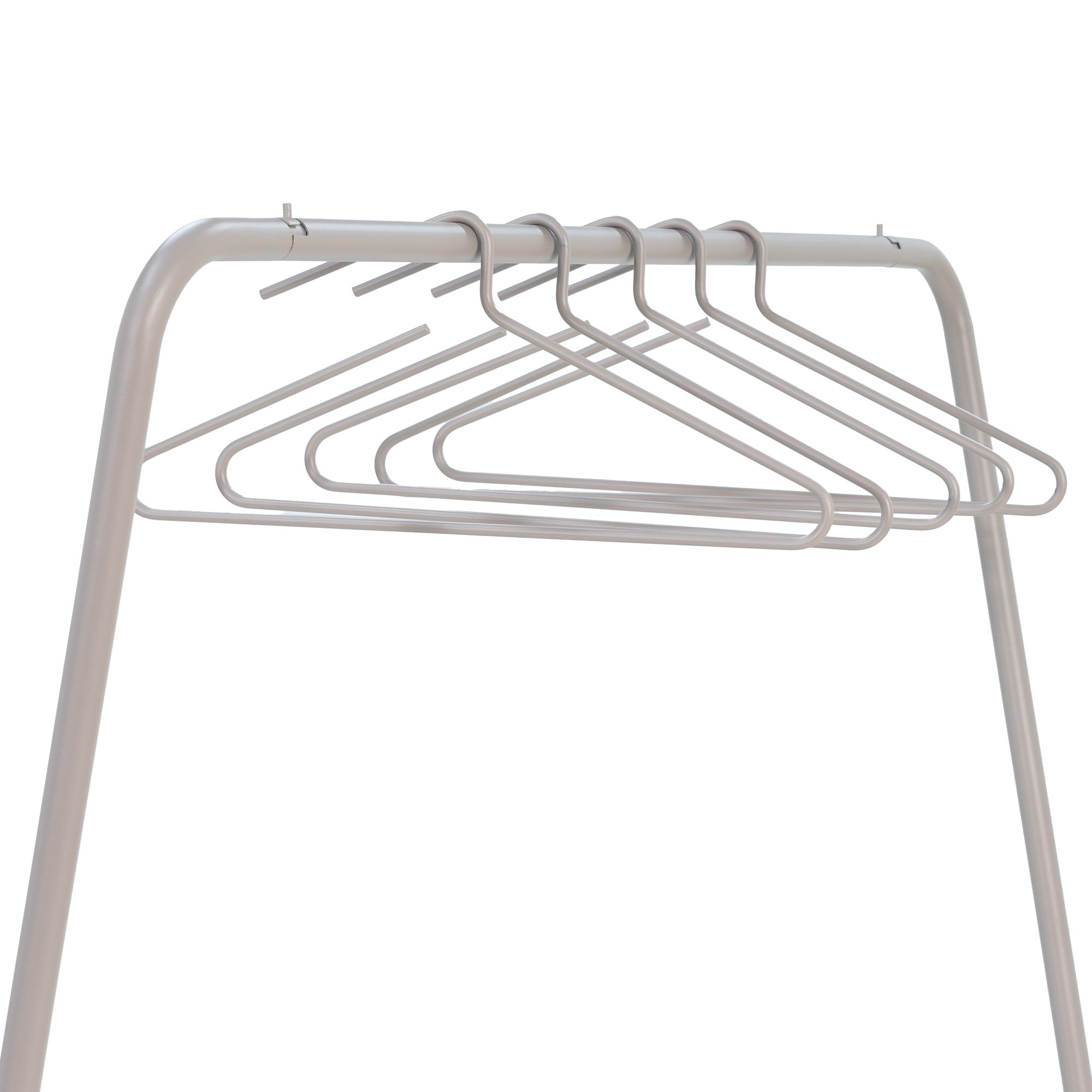 Spinder Design Hang-on kledinghangers (set van 5 stuks) - silky taupe