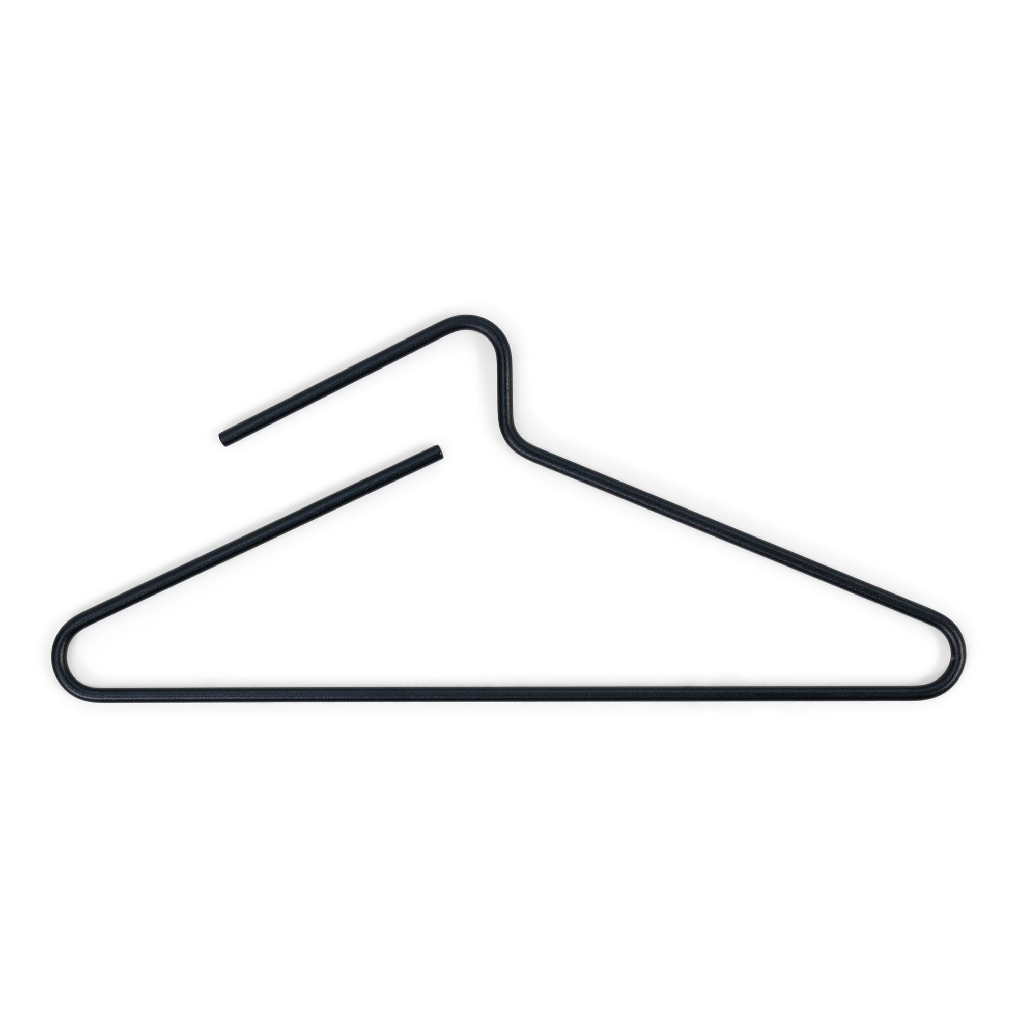 Spinder Design Hang-on kledinghangers (set van 5 stuks) - zwart