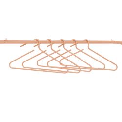 Spinder Design Hang-on kledinghangers (set van 5 stuks) - clay terra