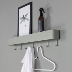 Spinder Design Dax Play 7 wandkapstok - dusty green