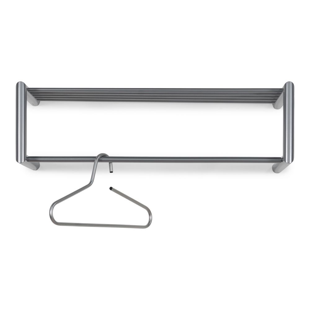 Spinder Design Smooth wandkapstok - nikkel