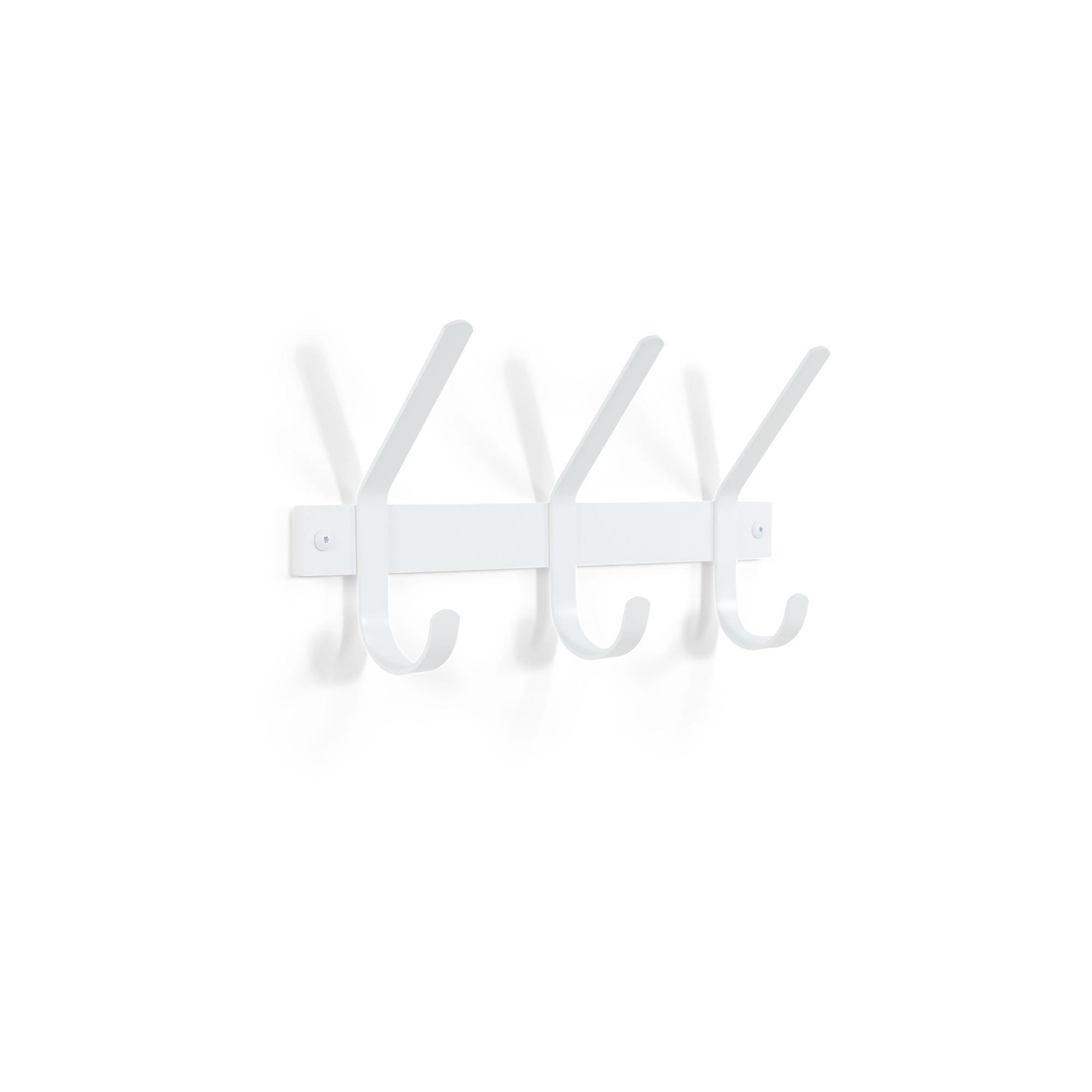 Spinder Design Dexter 3 wandkapstok - wit