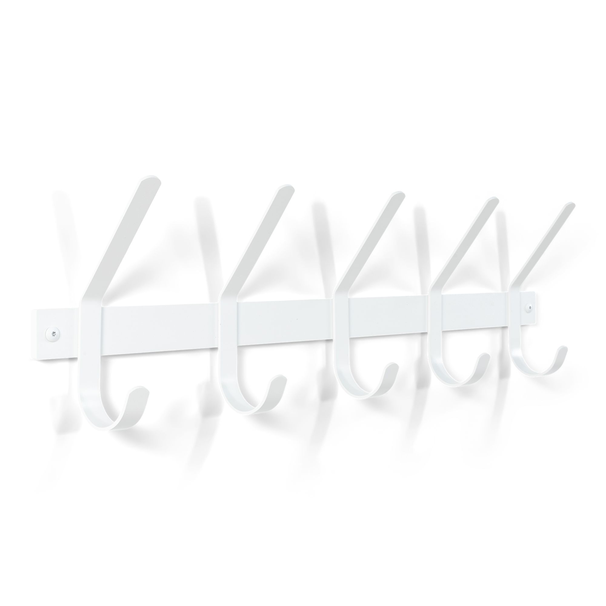 Spinder Design Dexter 5 wandkapstok - wit
