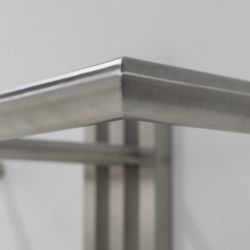 Spinder Design Senza 1 wandkapstok - rvs