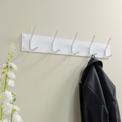 Spinder Design Fusion 5 wandkapstok - wit