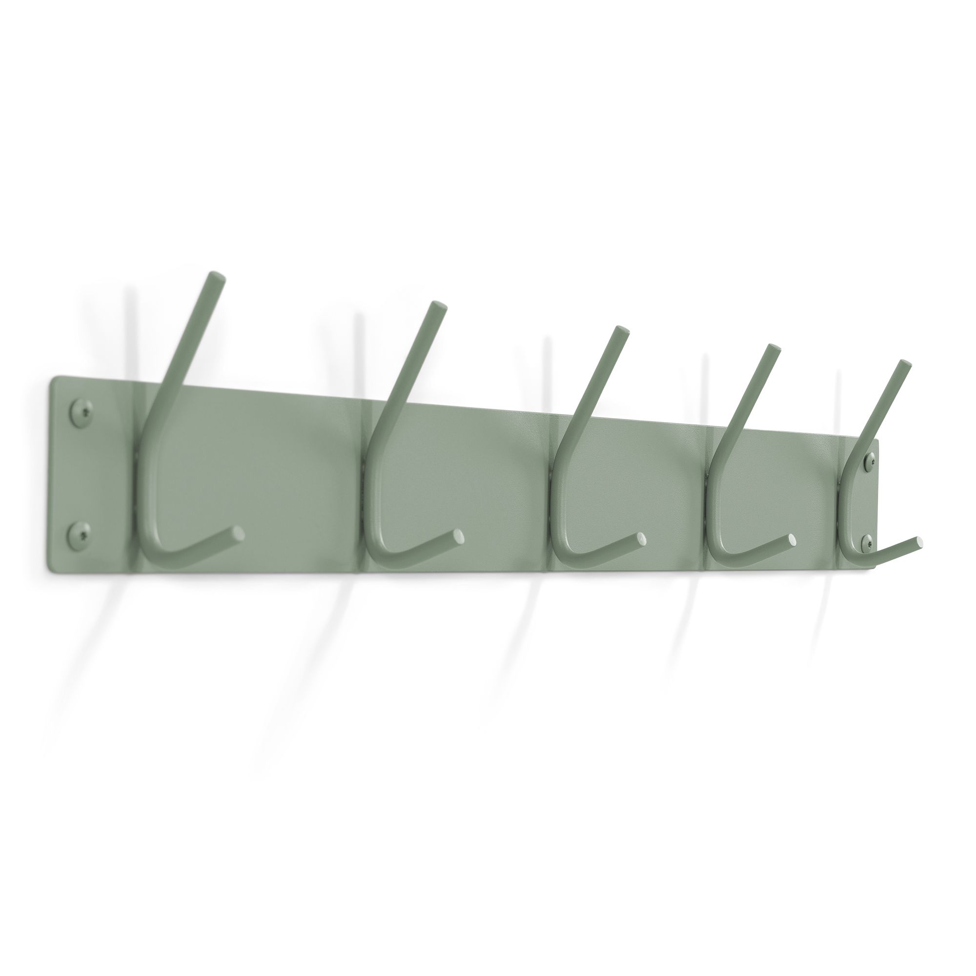 Spinder Design Fusion 5-haaks wandkapstok - dusty green