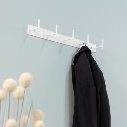 Spinder Design Chapman 5 wandkapstok - wit