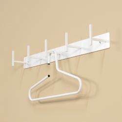 Spinder Design Chapman 5 wandkapstok - wit