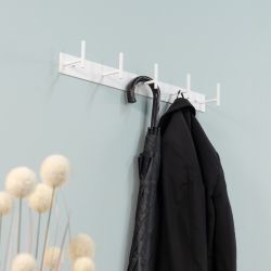 Spinder Design Chapman 5 wandkapstok - wit