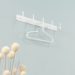 Spinder Design Chapman 5 wandkapstok - wit