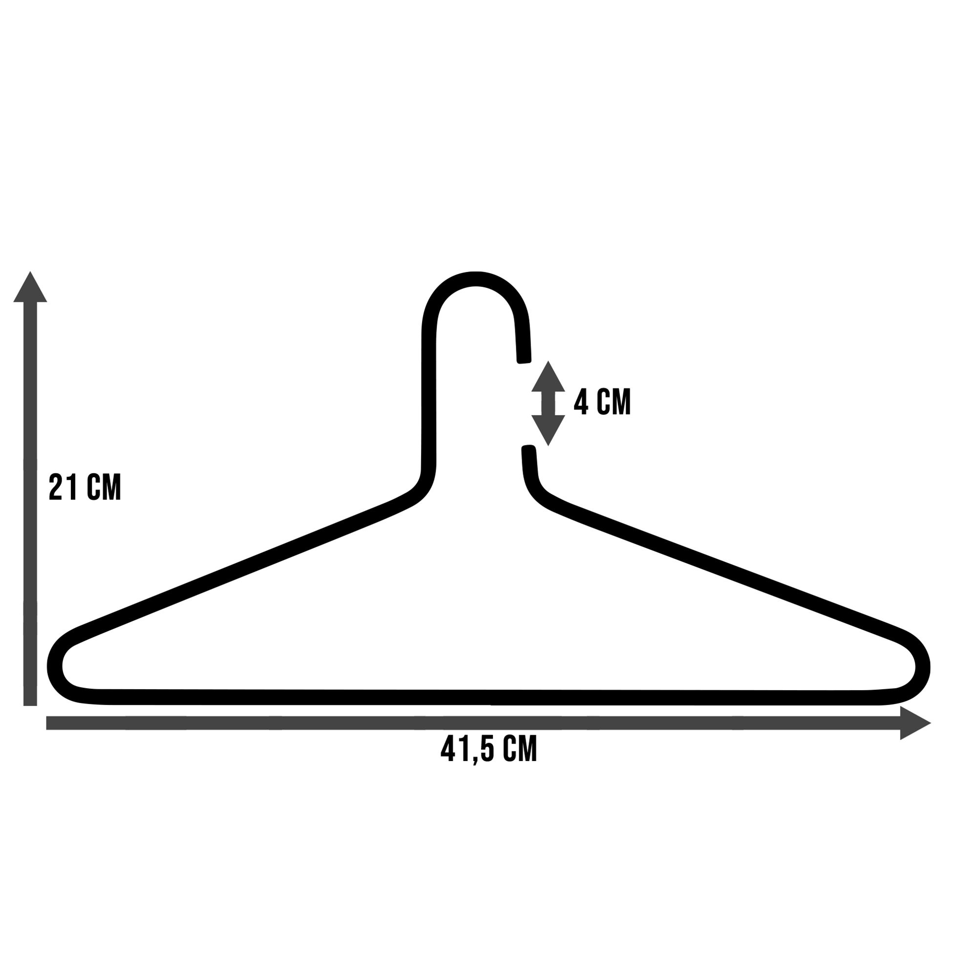 Spinder Design Senza 6 kledinghangers (set van 3 stuks) - wit